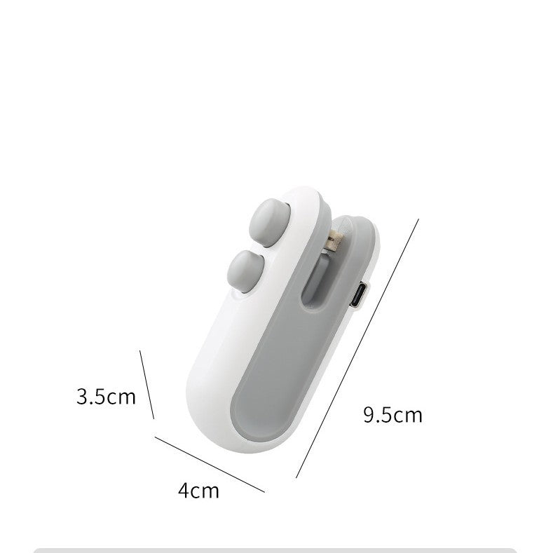 Portable USB Heat Sealer – Lock in Freshness, Anytime!